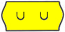 Sato 26 Labels, 26 x 12mm, 1500 Labels per Roll, Yellow