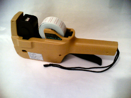Price Guns - How to load Price Labels in a Hallo 1Y Gun